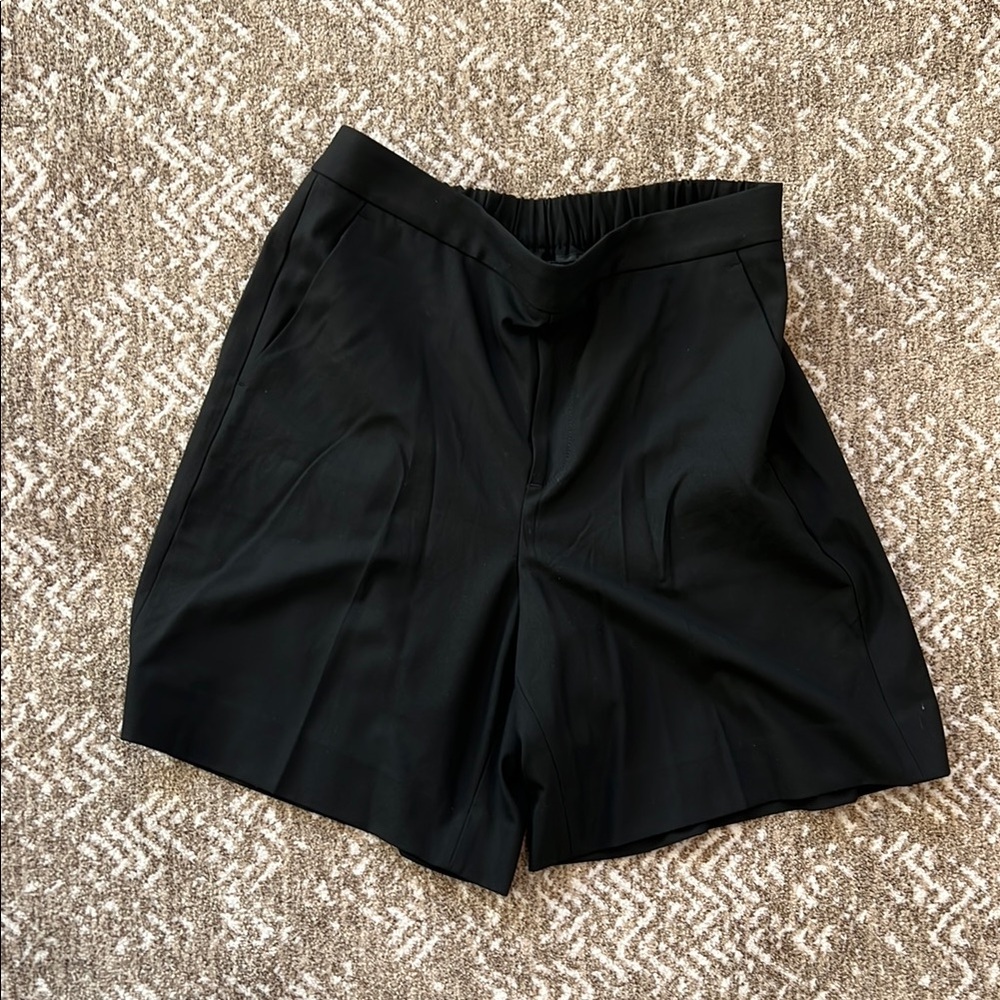 Banana Republic Black Bermuda Shorts Tailored Elegance